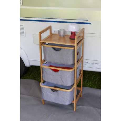 Organizer Selsdon z 3 koszami 34x44x96 cm Bo-Camp 1609328 - 11