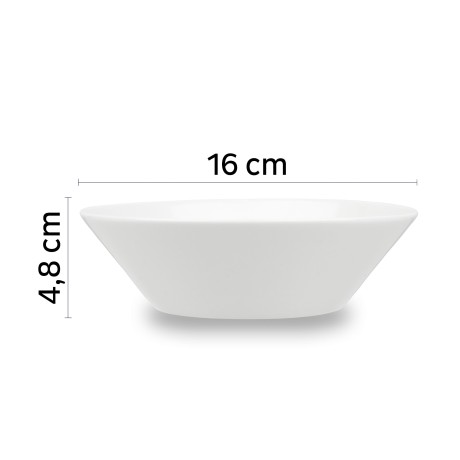 Magnetyczne miski porcelanowe Silwy białe 400 ml 2 szt. Silwy - 7