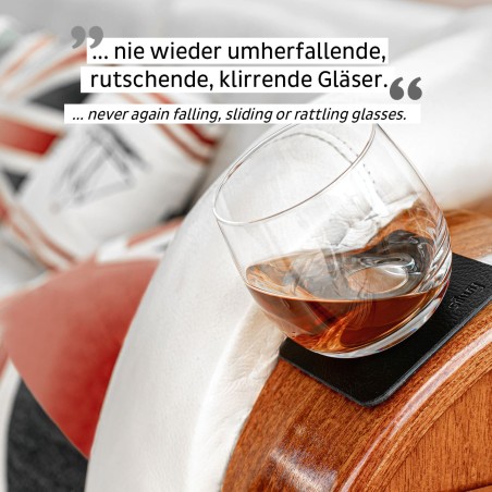 Magnetyczne szklanki do whisky ze szkła Silwy przezroczyste 250 ml 2 szt. Silwy - 6