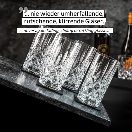 Magnetyczne szklanki do Longdrinka kryształowe Silwy przezroczyste 300 ml 4 szt. Silwy - 7
