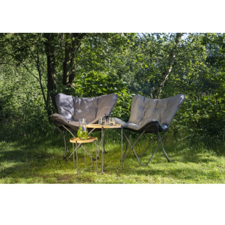 Krzesło Butterfly Redbridge szare 1200363 Bo-Camp