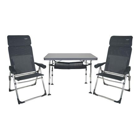Zestaw CR stół AL213-CT-40 + dwa krzesła Crespo