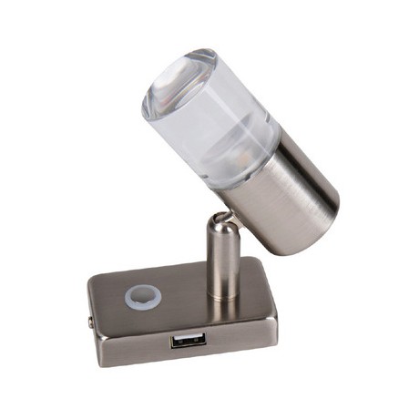 Lampka Led z gniazdem USB i włącznikiem