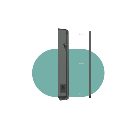 Ładowarka sieciowa Alpitronic Hypercharger HYC50 DC (zestaw: ładowarka, płyta i zestaw montażowy)