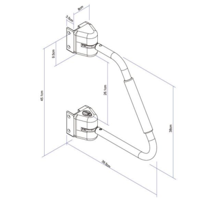 Adapter do zabezpieczenia drzwi-2