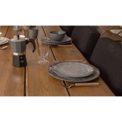 Zestaw obiadowy Halo szary 12el. melamina 6181390 Bo-Camp - zdjęcie dodatkowe nr. 4