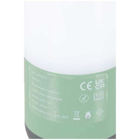 Lampka z wieszaczkiem LED Propus 120 lumen- zielona Bo-Camp 5818913