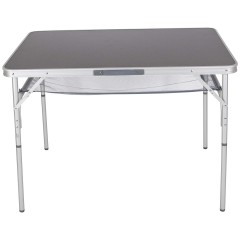 Kompaktowy stół aluminiowy z blatem z płyty MDF Bo-Camp 1404417 - zdjęcie dodatkowe nr. 1