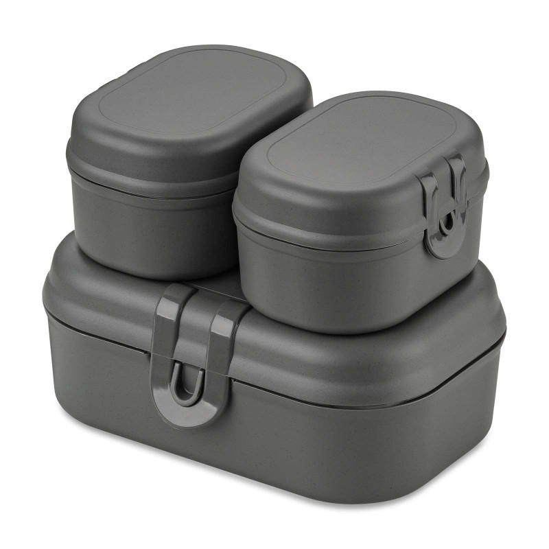 Lunchbox Pascal ready mini nature Ash grey Koziol K7151701 Lunchbox Pascal ready mini nature Ash grey Koziol K7151701