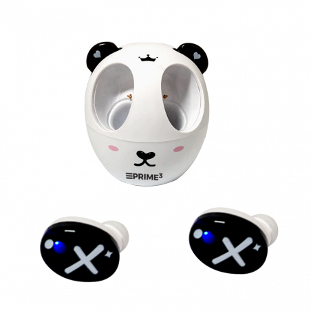 Słuchawki bezprzewodowe douszne motyw pandy PRIME3 AEP03BK PRIME3 - 2