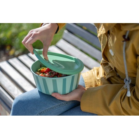 Pojemnik NORA 1.3L z pokrywką Sweet green Koziol K8168259