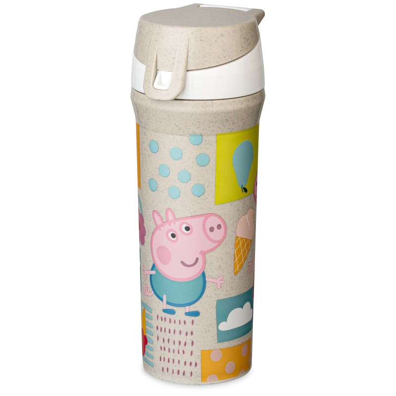 Butelka na wodę Świnka Peppa 500ml Organic Sand Koziol K8369713 Butelka na wodę Świnka Peppa 500ml Organic Sand Koziol K8369713