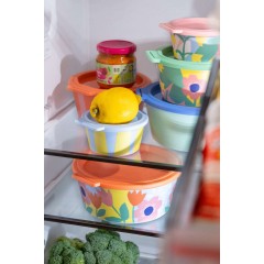 Miska z pokrywka NORA 700ml strong blue/sweet green Koziol K8371264 - zdjęcie dodatkowe nr. 2