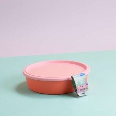 Pojemnik z pokrywka NORA 1.1L strong coral/sweet pink Koziol K8374266 - zdjęcie dodatkowe nr. 2