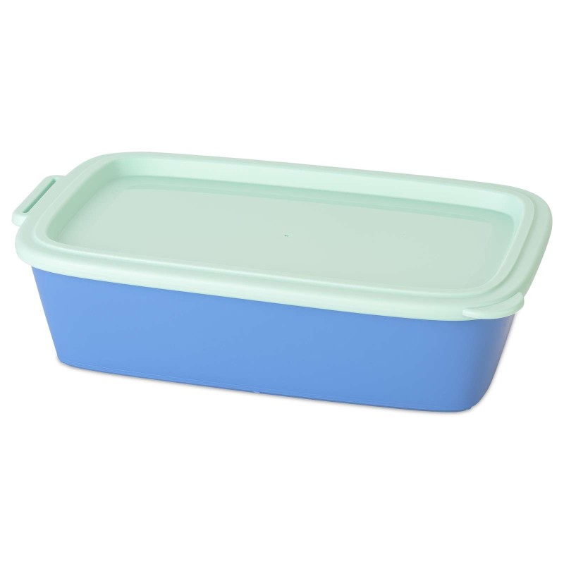 Pojemnik z pokrywka NORA 1.4L strong blue/sweet green Koziol K8375264 - zdjęcie główne