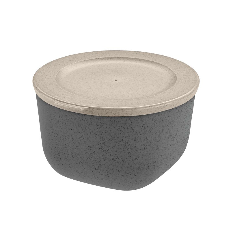 Pojemnik z pokrywką 1L Nature Ash Grey Koziol K8622701 Pojemnik z pokrywką 1L Nature Ash Grey Koziol K8622701