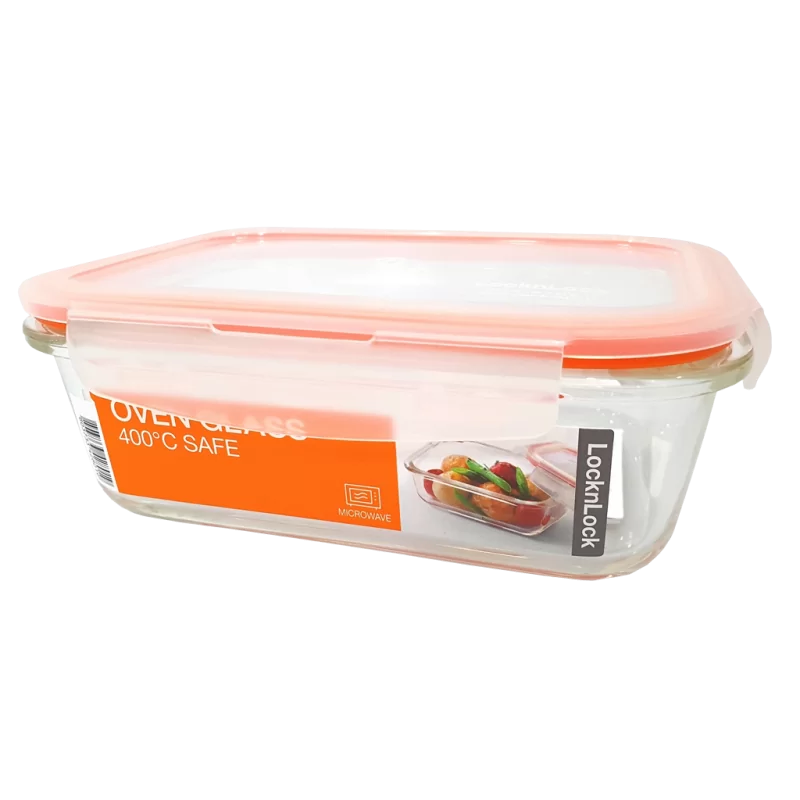 Pojemnik ze szkła borokrzemowego, żaroodporny 630 ml LocknLock LLG428 Pojemnik ze szkła borokrzemowego, żaroodporny 630 ml LocknLock LLG428