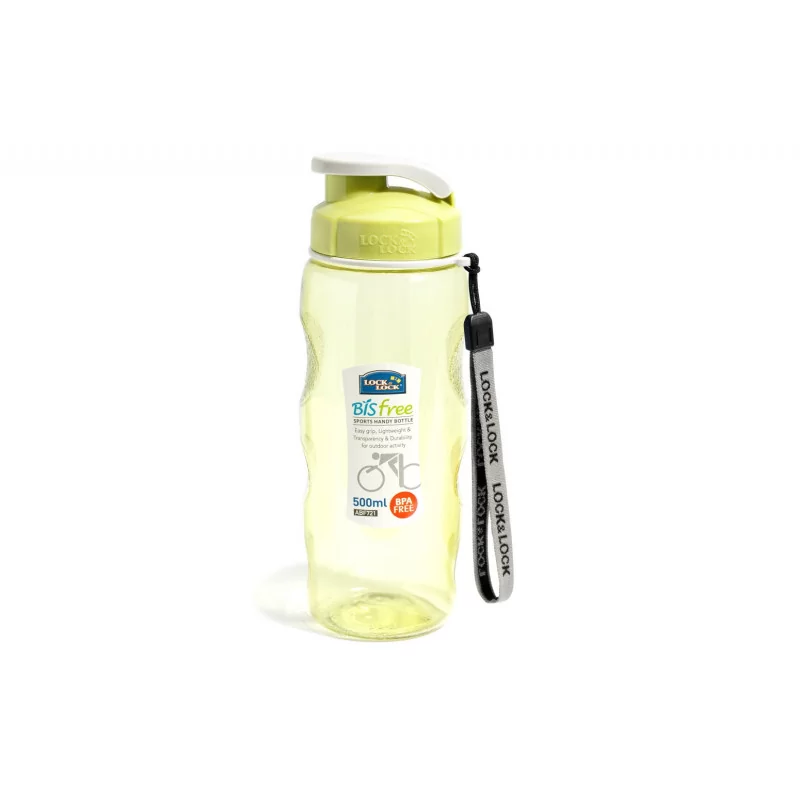 Butelka sportowa 500 ml - zielona, Tritan LocknLock ABF721G Butelka sportowa 500 ml - zielona, Tritan LocknLock ABF721G