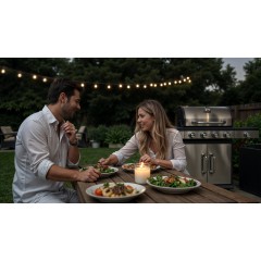 Grill gazowy z 4 palnikami + palnikiem bocznym Blaupunkt GG401 - zdjęcie dodatkowe nr. 6