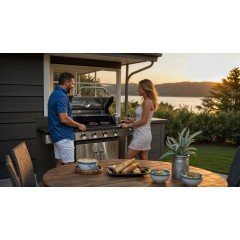 Grill gazowy z 4 palnikami + palnikiem bocznym Blaupunkt GG401 - zdjęcie dodatkowe nr. 7