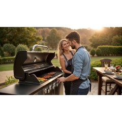 Grill gazowy 6 palników + palnik boczny, żeliwny ruszt Blaupunkt GG601 - zdjęcie dodatkowe nr. 3