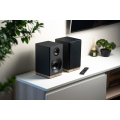 Zestaw 2 szt. głośników półkowych czarnych RMS 60 W Blaupunkt BS60BK LED - zdjęcie dodatkowe nr. 8