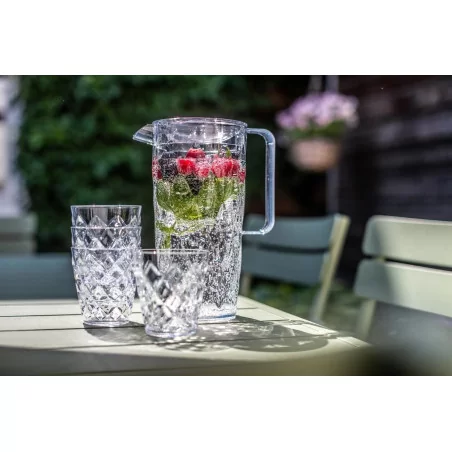 Komplet Dzbanek 1,6 l + 4 szklanki crystal KOZIOL K3688921