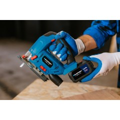 Wyrzynarka akumulatorowa ZESTAW Aku Ładowarka 2700 obr 20 mm skok BLAUPUNKT CJ5010 - zdjęcie dodatkowe nr. 3