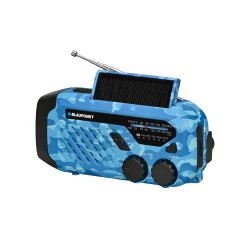 Radio alarmowe LED SOS SOLAR Dynamo Power Bank Blaupunkt ER10BC SURVIVAL
