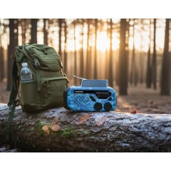 Radio alarmowe LED SOS SOLAR Dynamo Power Bank Blaupunkt ER10BC SURVIVAL - zdjęcie dodatkowe nr. 7