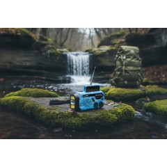 Radio alarmowe LED SOS SOLAR Dynamo Power Bank Blaupunkt ER10BC SURVIVAL - zdjęcie dodatkowe nr. 8