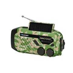 Radio alarmowe LED SOS SOLAR Dynamo Power Bank Blaupunkt ER10GC SURVIVAL