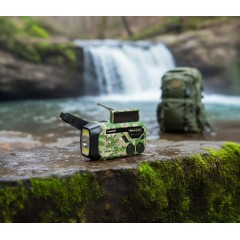 Radio alarmowe LED SOS SOLAR Dynamo Power Bank Blaupunkt ER10GC SURVIVAL - zdjęcie dodatkowe nr. 5