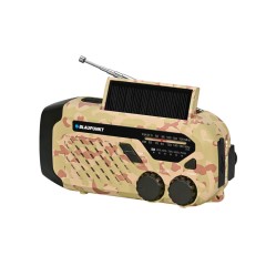 Radio alarmowe LED SOS SOLAR Dynamo Power Bank Blaupunkt ER10DC SURVIVAL