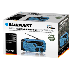 Radio alarmowe LED SOS SOLAR Dynamo Power Bank Blaupunkt ER10BC SURVIVAL - zdjęcie dodatkowe nr. 4