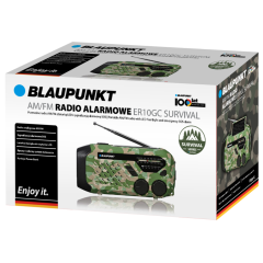 Radio alarmowe LED SOS SOLAR Dynamo Power Bank Blaupunkt ER10GC SURVIVAL - zdjęcie dodatkowe nr. 4