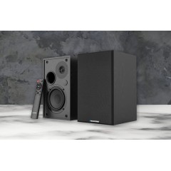 [OUTLET] Zestaw 2 szt. głośników półkowych czarnych RMS 40 W Blaupunkt BS40BK - zdjęcie dodatkowe nr. 2