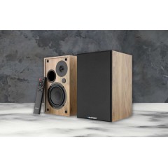 [OUTLET] Zestaw 2 szt. głośników półkowych brązowych RMS 40 W Blaupunkt BS40OK - zdjęcie dodatkowe nr. 1