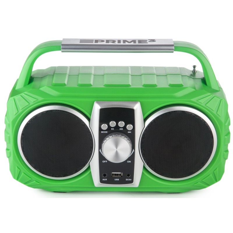 [OUTLET] Przenośne radio Bluetooth PRIME3 Neon APR71GR - zdjęcie główne