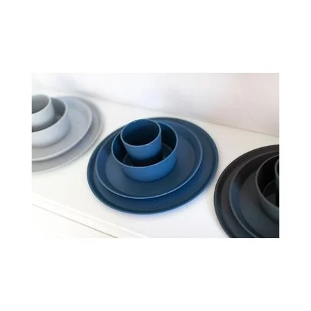 Talerz Connect 20,5 cm Organic deep blue KOZIOL K3100675