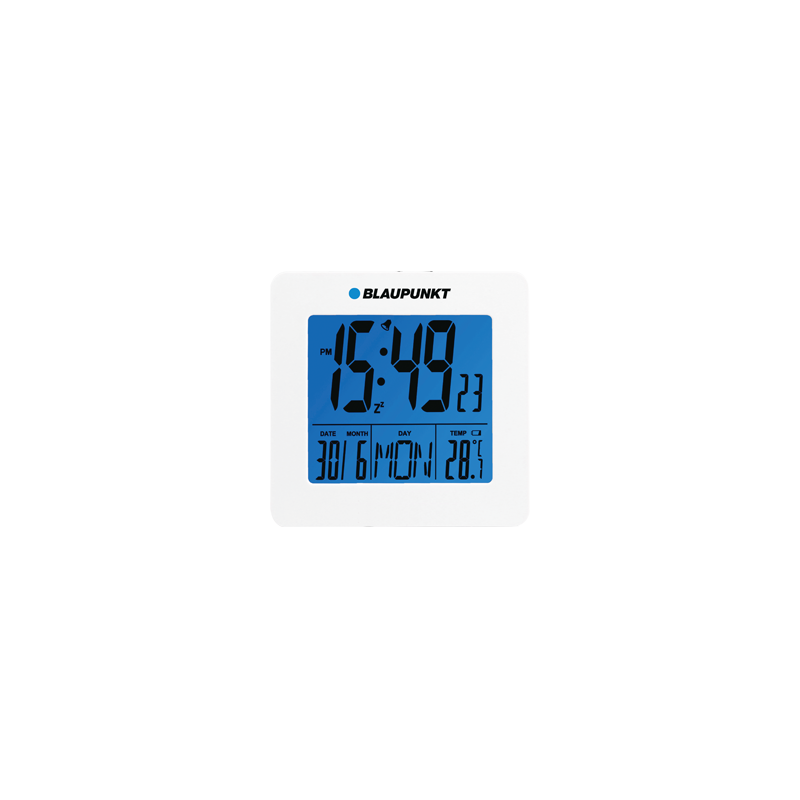 [OUTLET] Zegarek z budzikiem i termometrem Blaupunkt CL02WH - zdjęcie główne