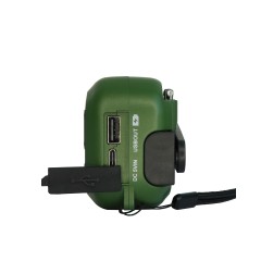 Radio alarmowe FM LED SOS SOLAR Dynamo Power Bank Blaupunkt ER20GR SURVIVAL - główne zdjęcie