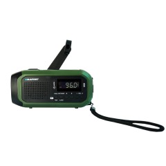 Radio alarmowe FM LED SOS SOLAR Dynamo Power Bank Blaupunkt ER20GR SURVIVAL - zdjęcie dodatkowe nr. 5
