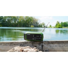Radio alarmowe FM LED SOS SOLAR Dynamo Power Bank Blaupunkt ER20GR SURVIVAL - zdjęcie dodatkowe nr. 16