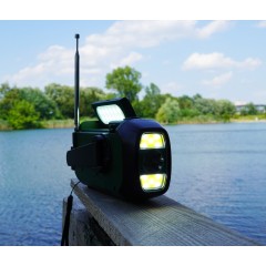 Radio alarmowe FM LED SOS SOLAR Dynamo Power Bank Blaupunkt ER20GR SURVIVAL - zdjęcie dodatkowe nr. 17