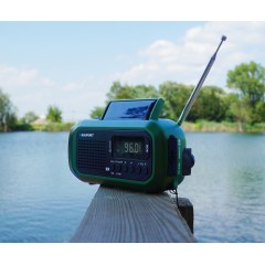 Radio alarmowe FM LED SOS SOLAR Dynamo Power Bank Blaupunkt ER20GR SURVIVAL - zdjęcie dodatkowe nr. 19