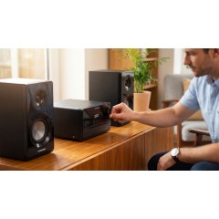 Wieża Stereo Blaupunkt AUX FM HDMI ARC Loudness PILOT 100 W RMS Blaupunkt MS49DAB - zdjęcie dodatkowe nr. 8