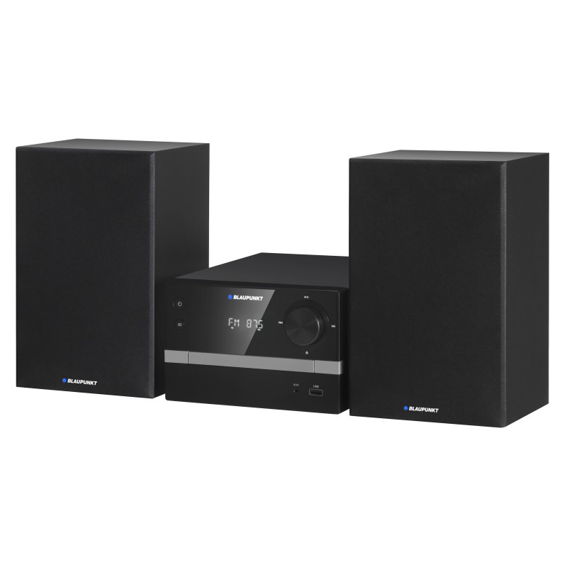 Mini Wieża Bluetooth 20 W RMS CD FM PLL AUX LED Pilot REGULACJA Blaupunkt MS9BT - zdjęcie główne