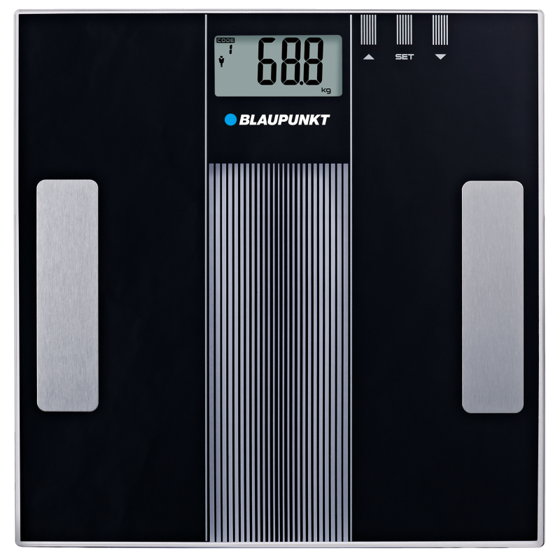 [ OUTLET ] Waga personalna do 150 kg z funkcją pomiaru tkanki tłuszczowej Blaupunkt BSM401_OUTLET - zdjęcie główne