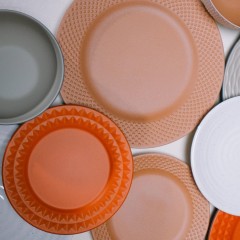 Zestaw obiadowy dla 4 osób 12 el. Nano Plate Blush Flamefield FNPB0112 - zdjęcie dodatkowe nr. 2